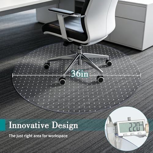 BesWin Office Chair Mat for Carpet, Heavy Duty - Image 2
