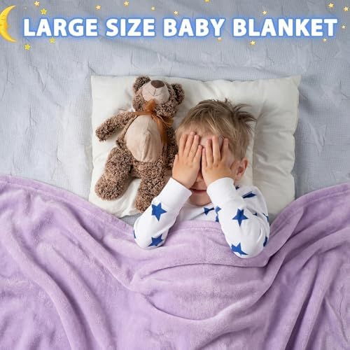 Reginary 8 Pcs Fuzzy Baby Blankets Bulk - Image 6