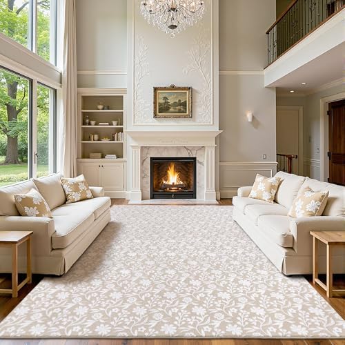 Vaukki 8x10 Area Rug for Living Room by Vaukki