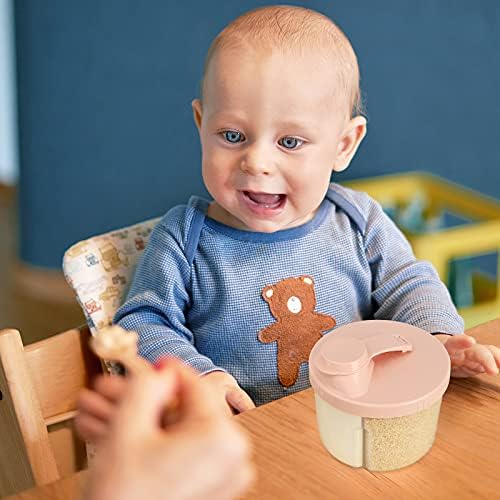 Accmor Baby Formula Dispenser On The Go, Non-Spill Rotating Four-Compartment - Image 7
