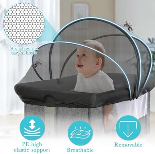 Bassinet Cover Mosquito Net - Image 3