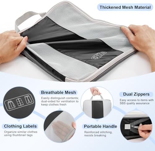 OlarHike 11 Set Compression Packing Cubes - Image 6
