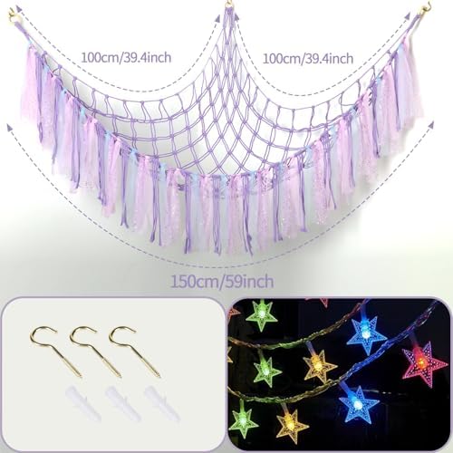 Stuffed Animal Hammock with LED Lights - Image 2