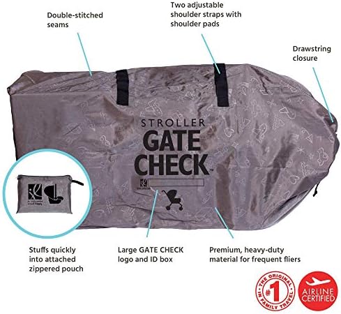 J.L. Childress Gate Check Bag for Single & Double Strollers - Image 2