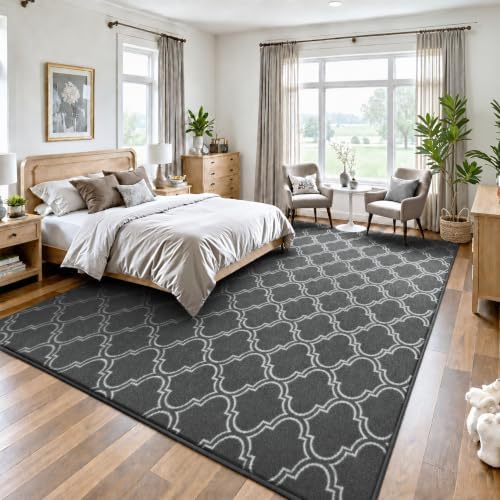 Keeko 7x10 Area Rugs for Living Room, Soft Washable Memory Foam Bedroom Rug - Image 5