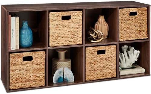 Best Choice Products 8-Cube Storage Organizer, 11in Shelf Opening, Display Shelf by BestChoiceProducts