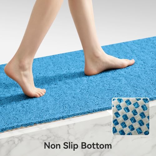 Asvin Soft Textured Bath, Tub Mat, 47x16 Inch, Phthalate Free, Non Slip Comfort - Image 4