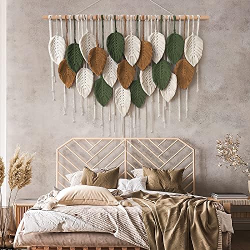 Large Macrame Wall Hanging Boho Woven Tapestry Chic Home Decor Wall Art - Image 4