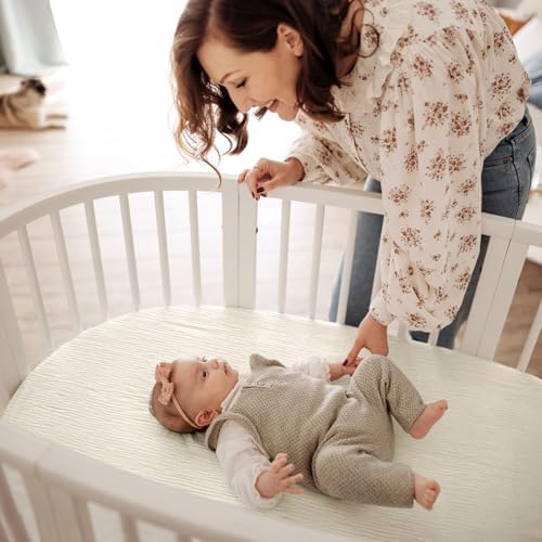 lulumoon Muslin Bassinet Sheets - Image 3