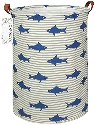 Storage Bin Foldable Nursery Organizer Basket Shark by FANKANGStorageBasket