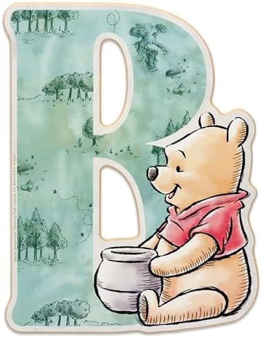 Disney Winnie the Pooh Letter B Wood Wall Decor by OpenRoadBrands