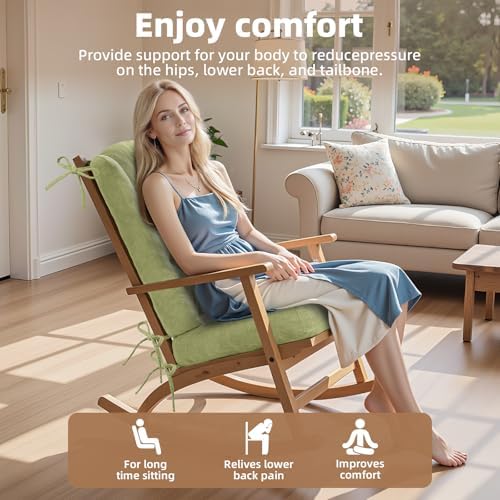Wingback Rocking Chair Cushion - Image 6