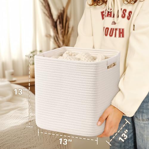 13 Inch Storage Cubes, 3 Pack Cube Storage Bins - Image 5