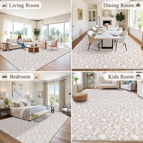 Vaukki 8x10 Area Rug for Living Room - Image 5