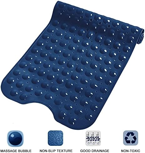 Bathtub and Shower Mats, Extra Long Non-Slip Bath Tub Mat 39 x 16 Inch - Image 5
