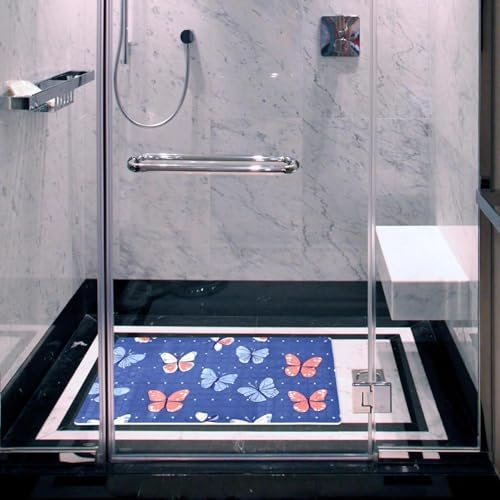 Bath Tub Shower Mat, Washable Bathtub Floor Mats, Suction Cups and Drain Holes - Image 6