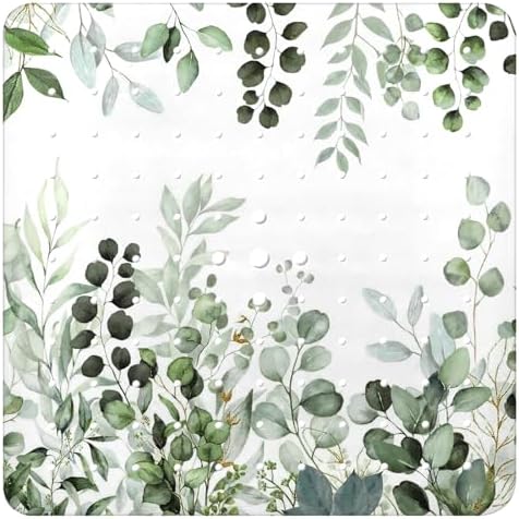 Bathtub Mat Non Slip, Sage Square Bath tub Mat Shower Floor Mat by BathtubMat