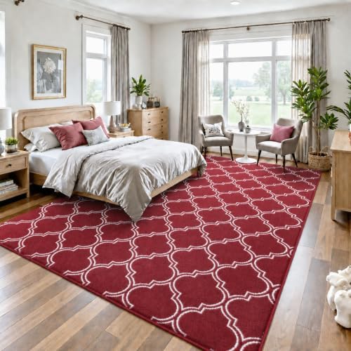 Keeko 6x9 Area Rugs for Living Room, Soft Washable Memory Foam Bedroom Rug - Image 5