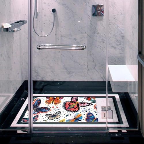 Non Slip Shower Mat Bathtub Mat 15.1x26.8 Inch, Quick Dry Bath Mat - Image 6