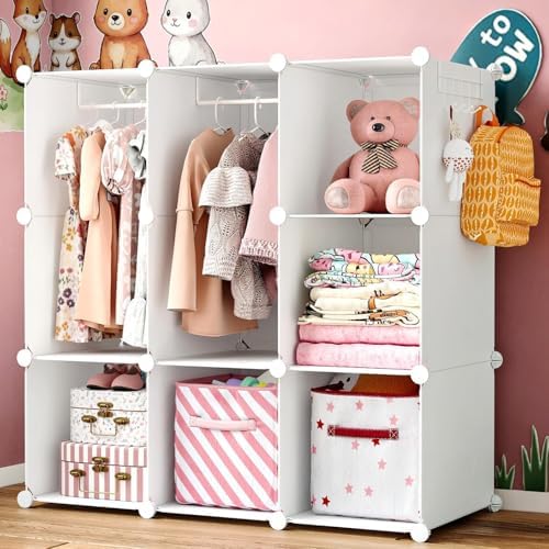 Portable Baby Wardrobe Closet Lightweight Kids Storage Organizer by Unknown
