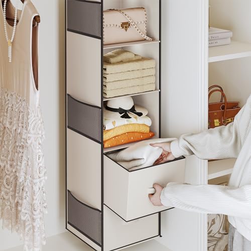 YOUDENOVA Hanging Closet Organizer, Hanging Shelves - Image 5