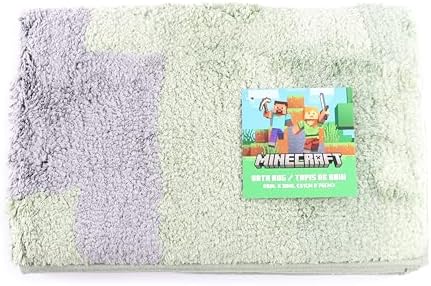 Jay Franco Minecraft Creeper Bath Rug 20 x 30 Inches Soft, Machine Washable - Image 6