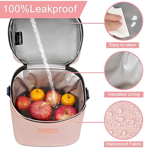 Mancro Breastmilk Cooler Bag, Baby Bottle Bag Fits 6 Bottles Up to 9 Ounce - Image 4