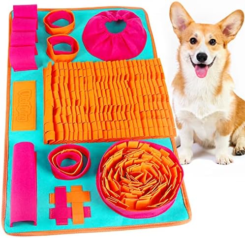 Vivifying Snuffle Mat for Dogs, Interactive Dog Enrichment Toys for Small Dogs by Vivifying