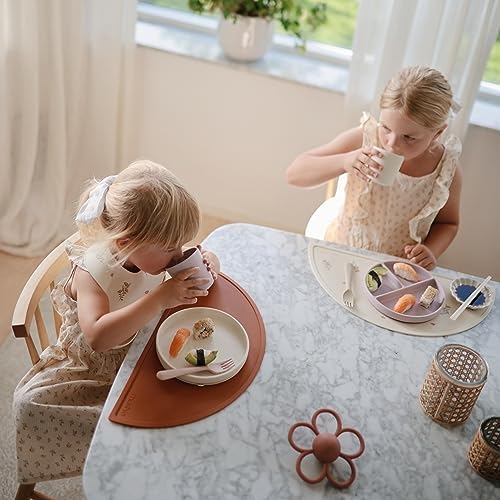 mushie Silicone Placemat for Kids | BPA-Free Non-Slip Design - Image 5