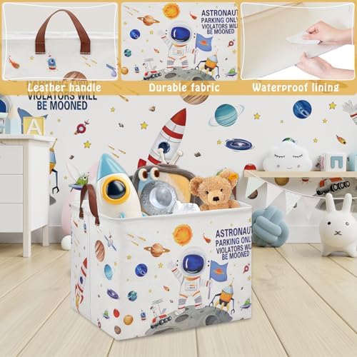 Outer Space Astronaut Nursery Basket - Image 4