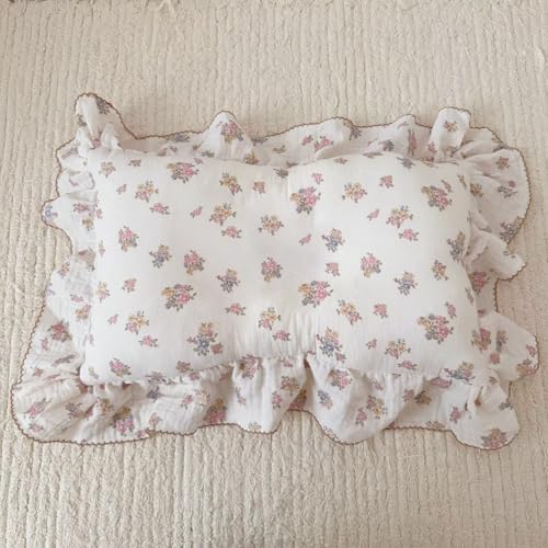 BuLuTu Floral Kids Pillowcase Standard Size, Tuberose Pattern - Image 3