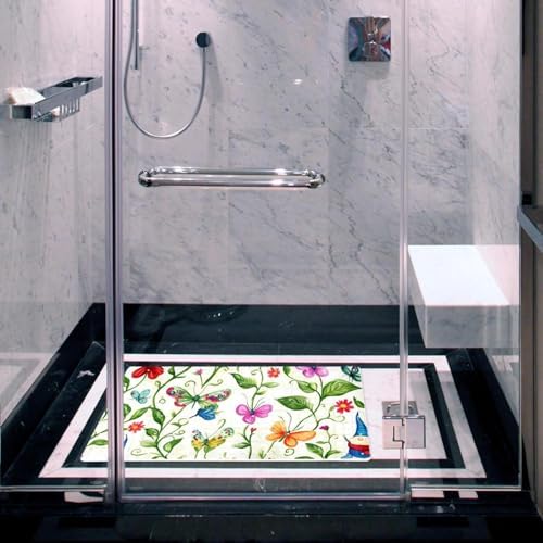 Non Slip Bathtub and Shower Mat 26.8x15.1 inch, Bath Mat - Image 5