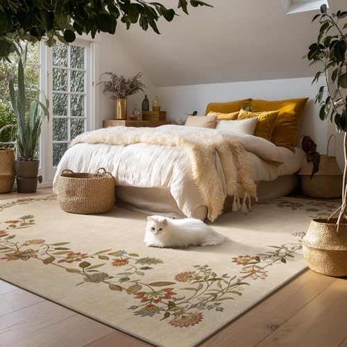 6x9 Area Rugs for Living Room: Washable Bedroom Rug Non Slip Large Carpet - Image 4