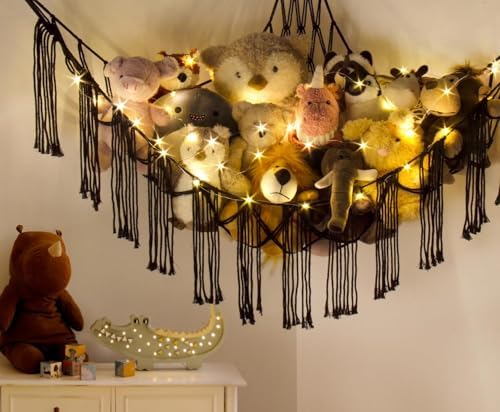 RelaxScene Stuffed Animal Storage Hammock Corner X-Large - Image 3