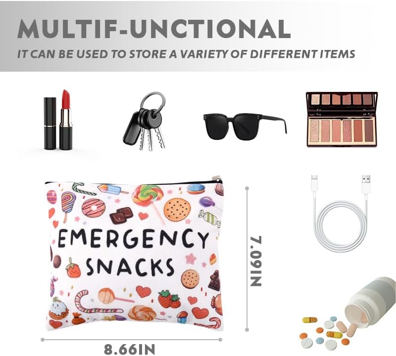 Emergency Snacks Pouch Travel Snack Organizer Bag - Image 2