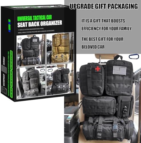 7 PACK Tactical Seat back organizer Truck organizer - Image 6