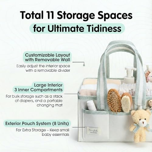 PeraBella Diaper Caddy Organizer - Image 2