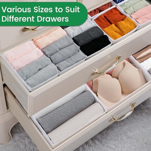 Criusia 16 Pack Underwear Drawer Organizer, Drawer Organizer Clothes, Foldable - Image 5