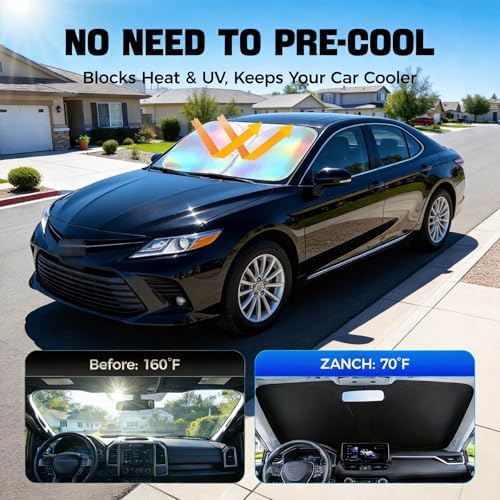 Windshield Sun Shade for Toyota Camry - Image 3
