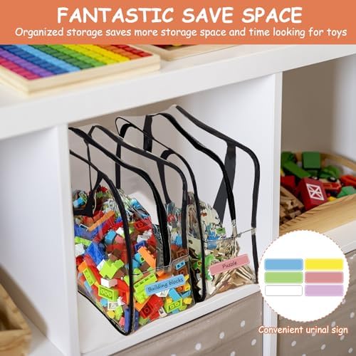 6 Packs Large Toy Storage Bags - Image 6