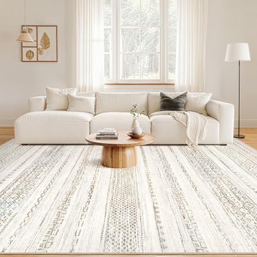Nakagishi Boho 5x7 Area Rug Living Room Rugs Machine Washable Colorful - Image 4