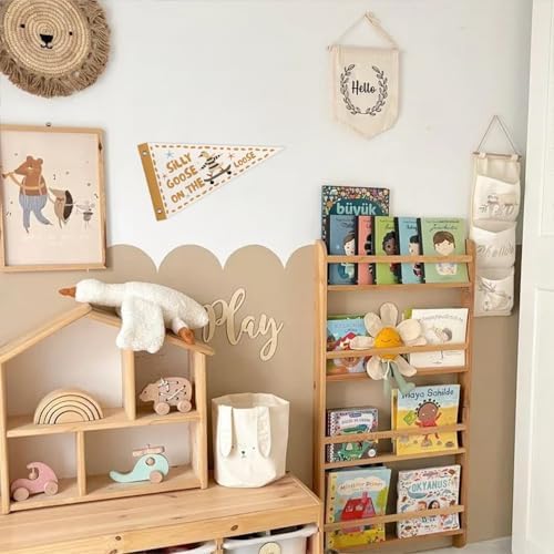 Goose Nursery Playroom Wall Decor Silly Gooses Pennant Banner Flags - Image 4