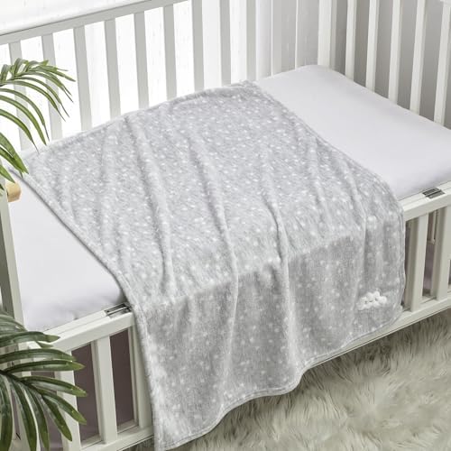 CREVENT 30''X40'' Cute Cozy Fluffy Warm Baby Blanket - Image 3