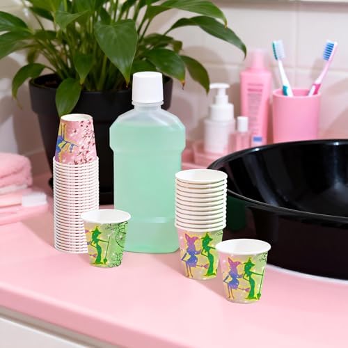 WRAPAHOLIC 3oz Witch Birthday Bathroom Cups - Image 3