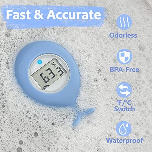 Baby Bath Tub Thermometer for Infant, Bathtub Water Temperature Room Thermometer - Image 2