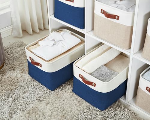 DECOMOMO Storage Bins, Large Fabric Storage Baskets - Image 2