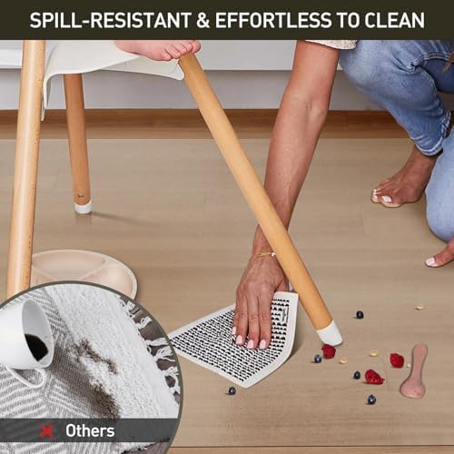 Clear Plastic Floor Mat for Under Dining Table - Image 2