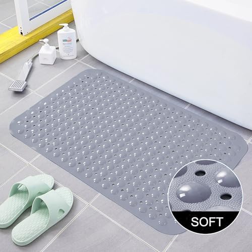 Non Slip Bathtub Shower Mat, Extra Long Bath Mat - Image 5