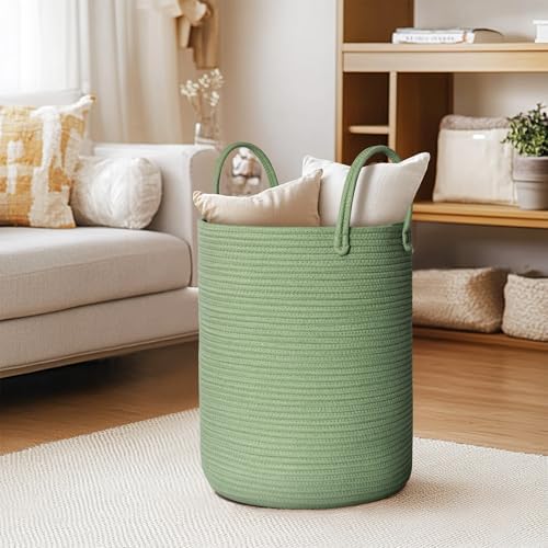 MEGASKET Large Green Laundry Basket, Baby Nursery Laundry Hamper, Kids Toy - Image 7