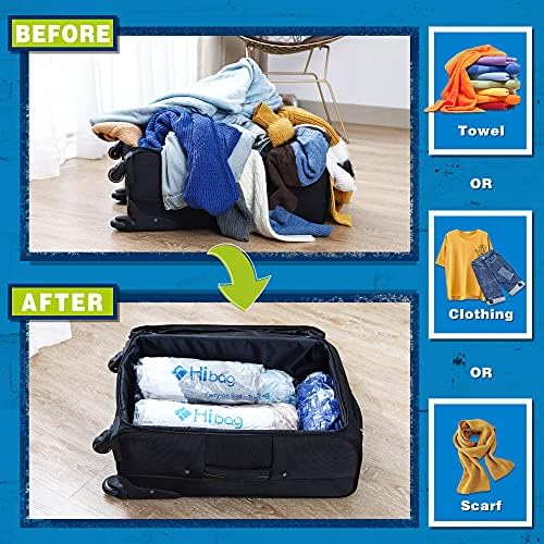Compression Bags for Travel Essentials, Roll Up Bags No Vacuum Needed - Image 4